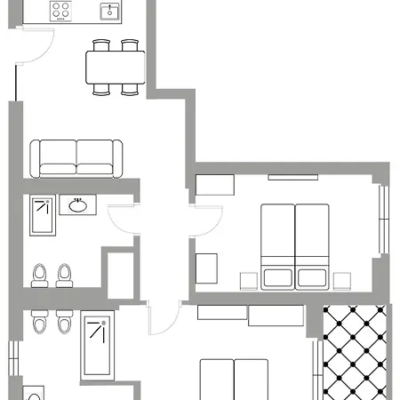 דירה Garden Park Le Albere Trilocali Nel טרנטו