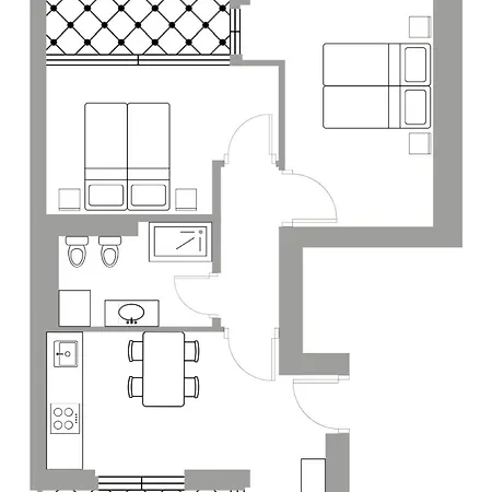 Garden Park Le Albere Trilocali Nel דירה